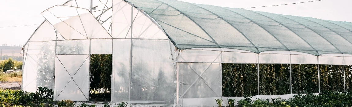 Safe And Reliable Glass Greenhouse in Sherwood Park